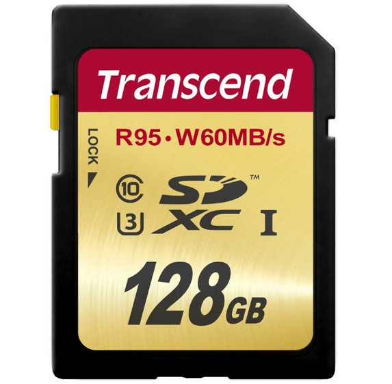 Transcend SDXC UHS-I U3 128GB Speicherkarte (95 MB/s Lesen, 60MB/s Schreiben) für nur 64,99 Euro inkl. Versand