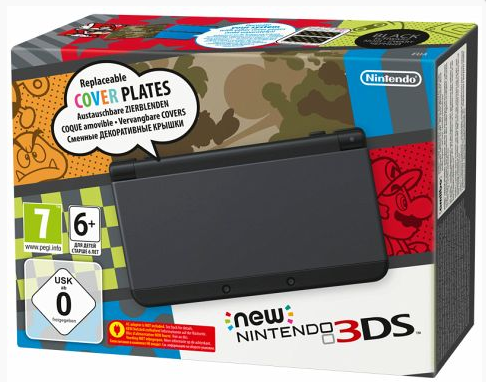New Nintendo 3DS Konsole schwarz für nur 154,- Euro inkl. Versand