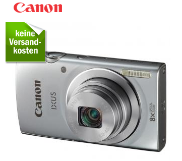 Canon IXUS 145 Silber mit 16 MP und optischem 8-fach Zoom für nur 59,- Euro inkl. Versand