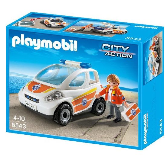 PLAYMOBIL 5543 – Notarzt-Fahrzeug für nur 7,99 Euro bei Prime inkl. Versand