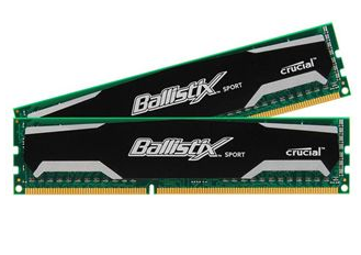 Crucial Ballistix Sport Arbeitsspeicher 8 GB (1x 8 GB) DDR3-RAM für nur 51,47 Euro inkl. Versand