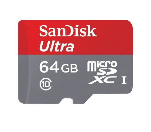 Knaller! SanDisk Ultra 64GB microSD UHS-I Class10 Speicherkarte inkl. Adapter nur 16,99 Euro – auch 32GB und 128GB günstig