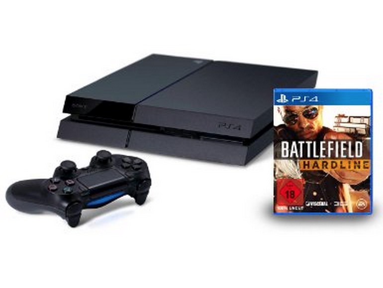 PlayStation 4 – Konsole inkl. Battlefield Hardline für nur 404,- Euro inkl. Versand