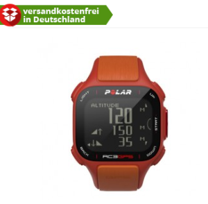Comtech Comweek! Polar RC3 GPS Pulsuhr mit Herzfrequenzmesser HR Orange/Rot für 139,- Euro versandkostenfrei!