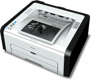 RICOH SP 213w Schwarz-weiss-Laserdrucker (A4, Drucker, WLAN, USB) für nur 39,- Euro inkl. Versand!