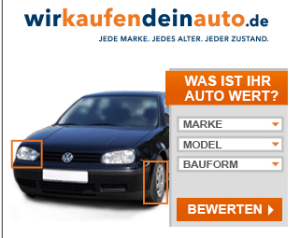Auto zu verkaufen? Kostenlose Fahrzeugbewertung + Kaufangebot bei Wirkaufendeinauto.de