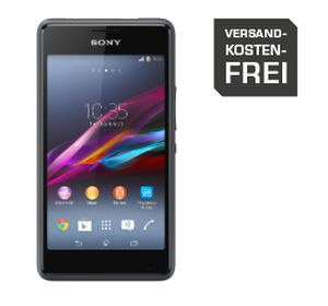 SONY Xperia E1 Android Smartphone mit 1,2GHz Dualcore DPU und 4″ Display in schwarz für 61,- Euro bei Saturn!