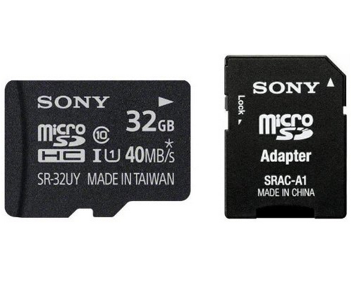 Sony SR32UYA Micro SDHC Class 10 Speicherkarte mit 32GB für nur 11- Euro bei Amazon!
