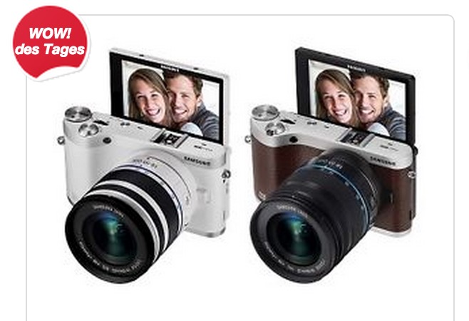 Samsung NX300M Systemkamera mit 18-55 mm Objektiv für nur 369,- Euro inkl. Versand