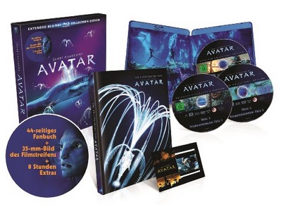 Avatar (Extended Collector’s Edition) inkl. Artbook [Blu-ray] nur 17,99 Euro