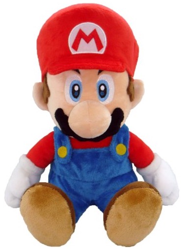 Plüschfiguren Nintendo Luigi (22cm) und Super Mario (21cm) für jeweils 11,- Euro