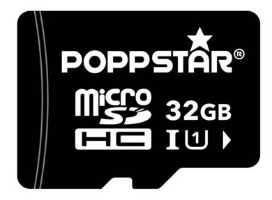 Poppstar Micro SDHC inkl. SDAdapter Class 10 UHS-1 32GB nur 8,95 Euro inkl. Versand