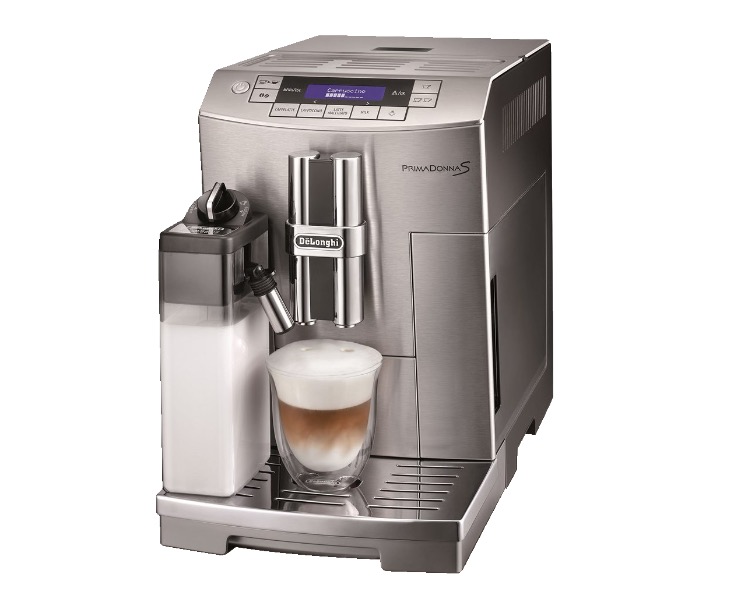Tipp! Kaffeevollautomat Delonghi ECAM 28.466.MB PrimaDonna S Edelstahlfront nur 599,- Euro inkl. Lieferung