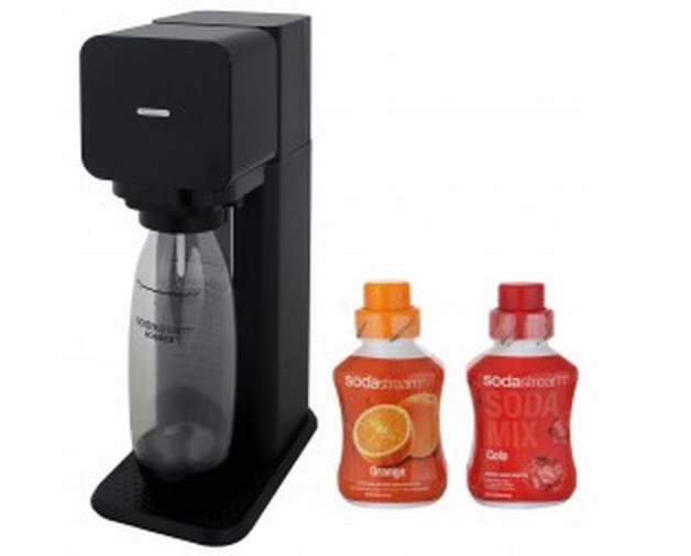 SodaStream Play Wassersprudler inklusive 5x Cola Sirup 600ml und 5x Orange Sirup 600ml für nur 44,90 Euro inkl. Versand