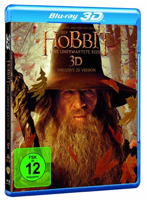 Der Hobbit – Eine unerwartete Reise [3D Blu-ray] für nur 9,- Euro inkl. Prime-Versand