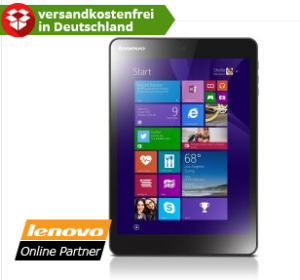 Lenovo Miix 3-830 80JB0009GF Tablet PC mit Windows 8.1 + Office 365 für nur 119,- Euro inkl. Versand!