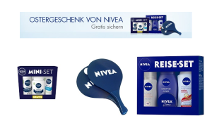 Eines von drei Frühlingsgeschenken sichern beim Kauf von Nivea Produkten im Wert von mindestens 9,- Euro bei Amazon!