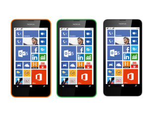 Nokia Lumia 630 Dual SIM Smartphone in verschiedenen Farben je nur 74,- Euro bei Saturn