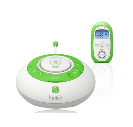 Belkin Baby 250 Digitales DECT-Babyphone Nachtlicht Temperatur 300m Reichweite für nur 33,33 Euro inkl. Versand