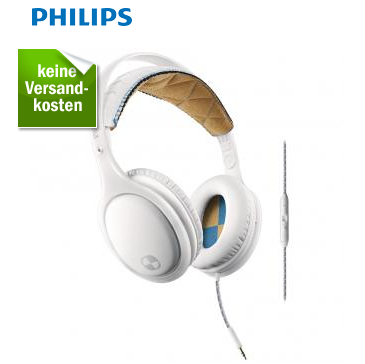 Philips SHO9565WT O’Neill Der Stretch #YNTHT – Lifestyle Kopfhörer Weiß für nur 34,99 Euro inkl. Versand