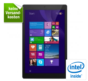 Odys Wintab Gen 8 Tablet 8,0 16GB Atom Z3735G Windows 8.1 für nur 74,90 Euro inkl. Versand