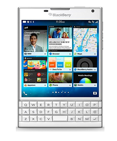 Preisfehler! BlackBerry Passport Smartphone 4,5 Zoll Display in weiß für nur 283,61 Euro inkl. Versand
