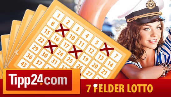 Neu- und Bestandskunden spielen heute ganze 7 Felder Lotto für nur 2,50 Euro