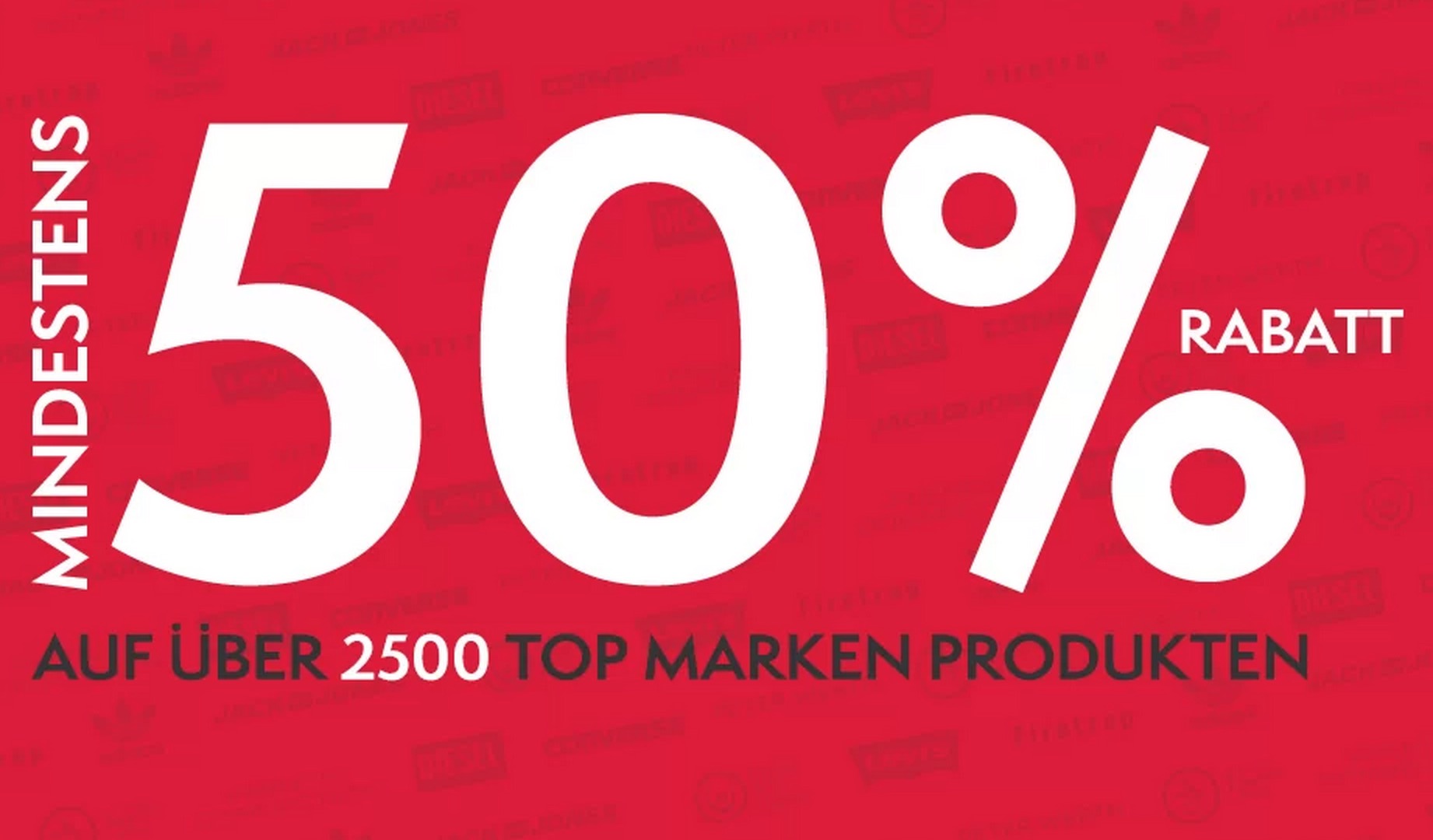 Über 2500 Produkte um mindestens 50% reduziert bei MandMDirect + Gratisversand ab 45,- Euro!