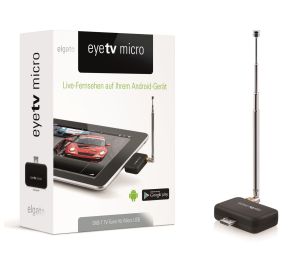 Elgato EyeTV Micro TV Tuner Stick mit Micro USB Anschluss für Android Geräte oder Notebooks für nur 26,99 Euro inkl. Versand!