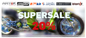 Für Vespa- und Scooterfahrer: 20% Supersale auf viel Artikle von Doppler, Artek, Italkit oder Airsal bei Scooter-Center!