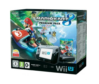 Nintendo Wii U Konsole Premium Pack 32 GB Schwarz inkl. Mario Kart 8 für nur 239,90 Euro inkl. Versand