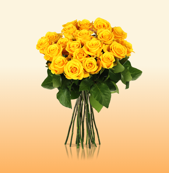 Blumenarrangement “Lisa” mit gelben Rosen für nur 21,90 Euro inkl. Zustellung