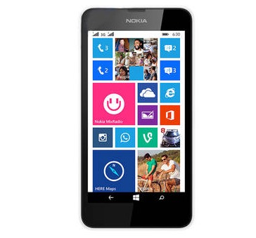 Nokia Lumia 630 Dual-SIM Smartphone in weiss nur 69,95 Euro