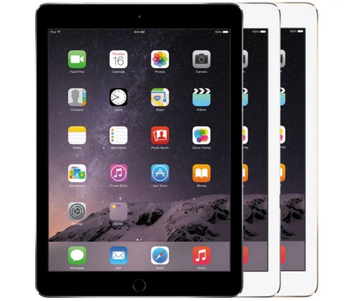 Apple iPad Air 2 64 GB Wi-Fi Tablet PC 9,7″ Retina Display für nur 459,90 Euro inkl. Versand