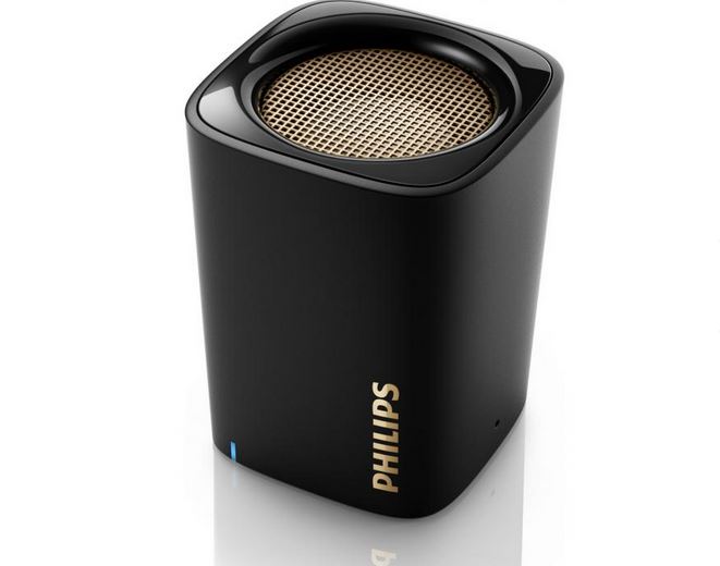 Philips BT100B – Mobiler Lautsprecher (Bluetooth, Akku, Line-In) für nur 17,89 Euro inkl. Versand