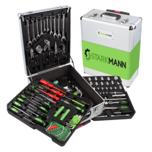 Knaller! STARKMANN Greenline Werkzeug-Trolley Set mit 225 Teilen für 49,- Euro inkl. Versand!