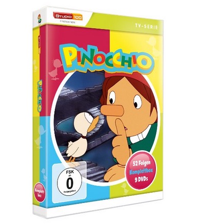 Pinocchio – Komplettbox [9 DVDs] nur 27,97 Euro