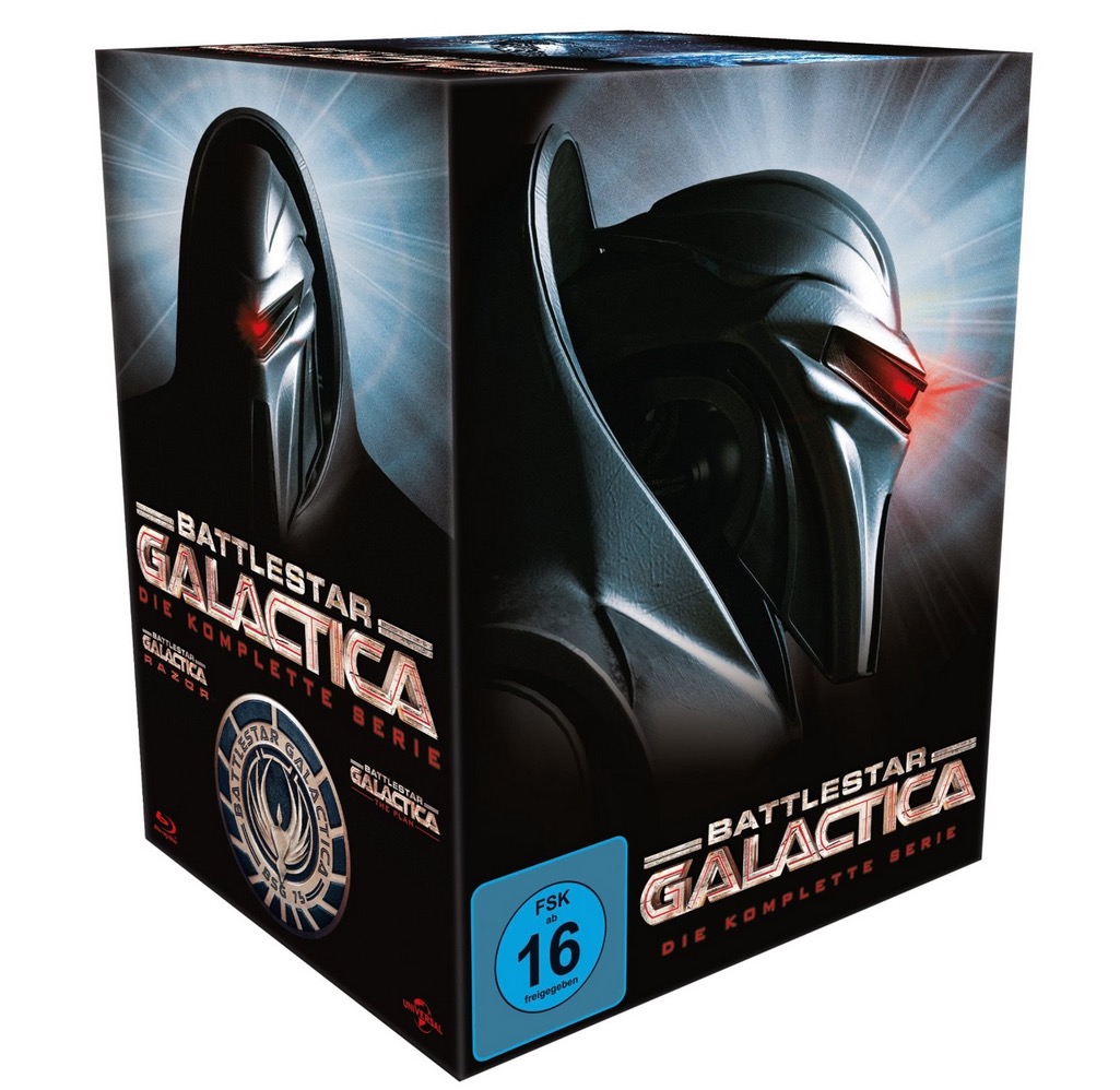 Die komplette Serie Battlestar Galactica – Season 1-4 [22 Blu-rays] nur 30,97 Euro inkl. Versand