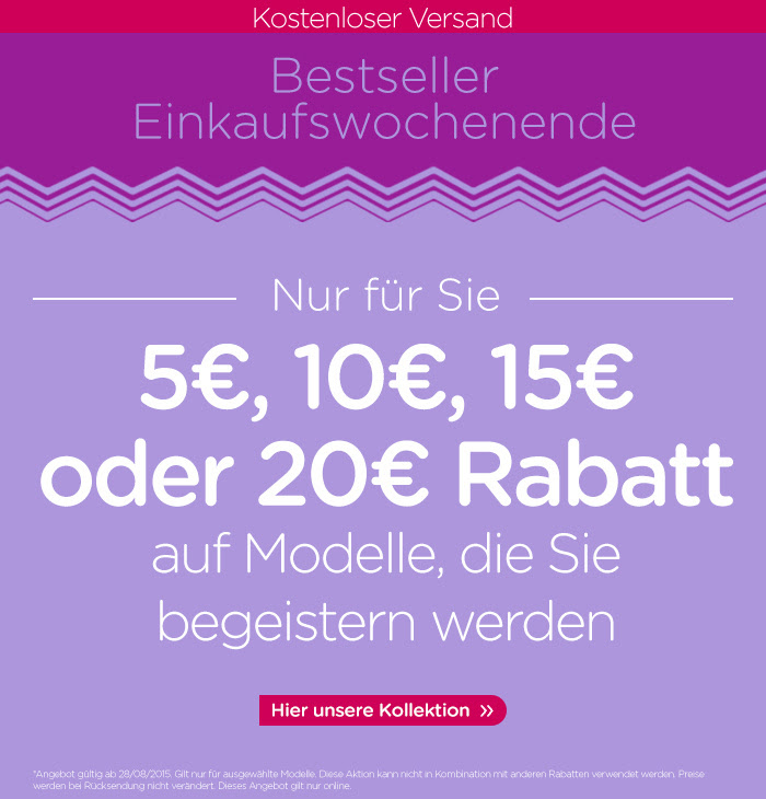 Nur am Wochenende! Bis zu 20,- Euro Rabatt + kostenloser Versand im Crocs Onlineshop + 20% Newsletter Gutschein!