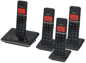 MEDION LIFE P63014 MD 83674 DECT Telefon mit 4 Mobilteilen für nur 39,99 Euro inkl. Versand als B-Ware