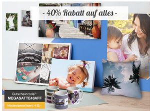 Top! 40% Rabatt auf Alles bei Posterjack.com – z.B. Leinwände, Poster oder Fotogeschenke!