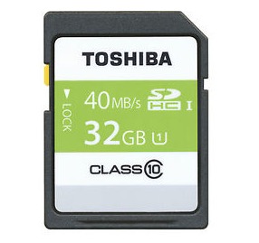 Toshiba HS Professional 32GB SDHC Class 10 für nur 8,- Euro