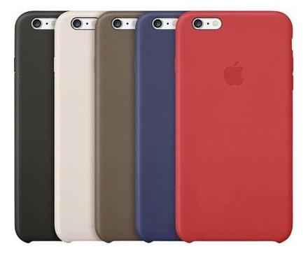 Apple iPhone Backcover aus Leder fürs Apple iPhone 6, 6S und 6S PLUS schon für 33,90 Euro