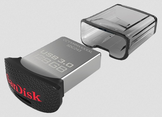 Sandisk Ultra Fit USB 3.0 Stick mit 128GB nur 30,- Euro bei Abholung im Saturn