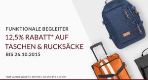 Engelhorn Weekly Deal: 12,5% Extrarabatt auf Rucksäcke und Taschen – 5,- Euro Gutschein!