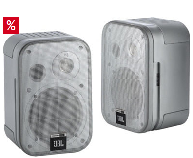 JBL Control One Lautsprecher-Set (1 Paar) in schwarz oder silber für nur 60,94 Euro inkl. Versand