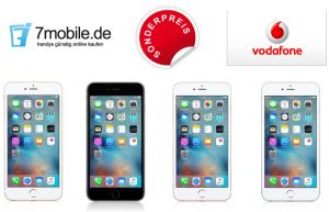 Vodafone Smart L Allnet Tarif mit 1,5GB Daten + iPhone 6S ab 49,99 Euro + 39,99 Euro monatlich!