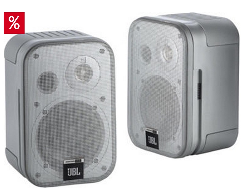 JBL Control One Lautsprecher-Set (1 Paar) in silber für nur 54,99 Euro inkl. Versand