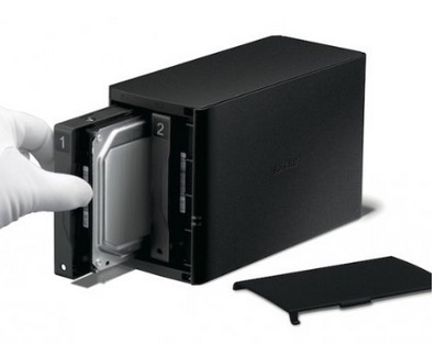 Buffalo LinkStation NAS-System 8TB (2x 4TB HDD, 1x Gigabit RAID 0/1, SATA) nur 255,- Euro