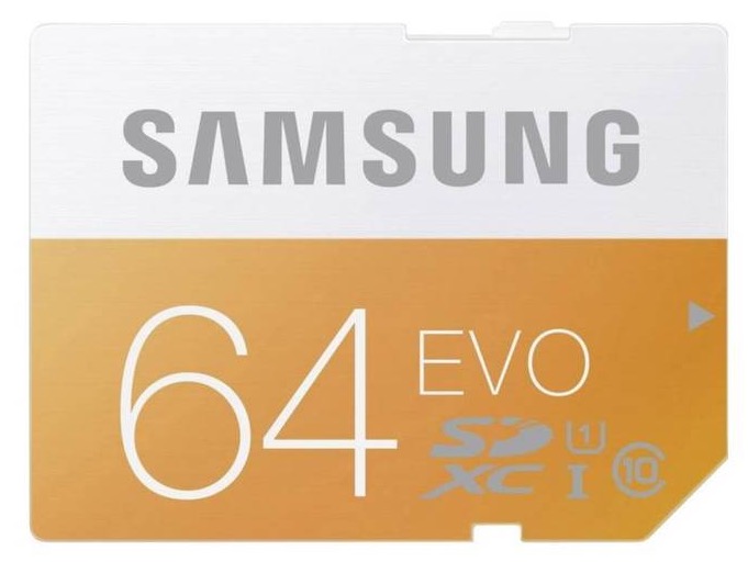 Samsung SDXC Karte 64GB EVO Class10 für nur 18,90 Euro inkl. Versand
